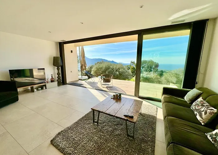 Super Villa Moderne Corbara Vue Mer